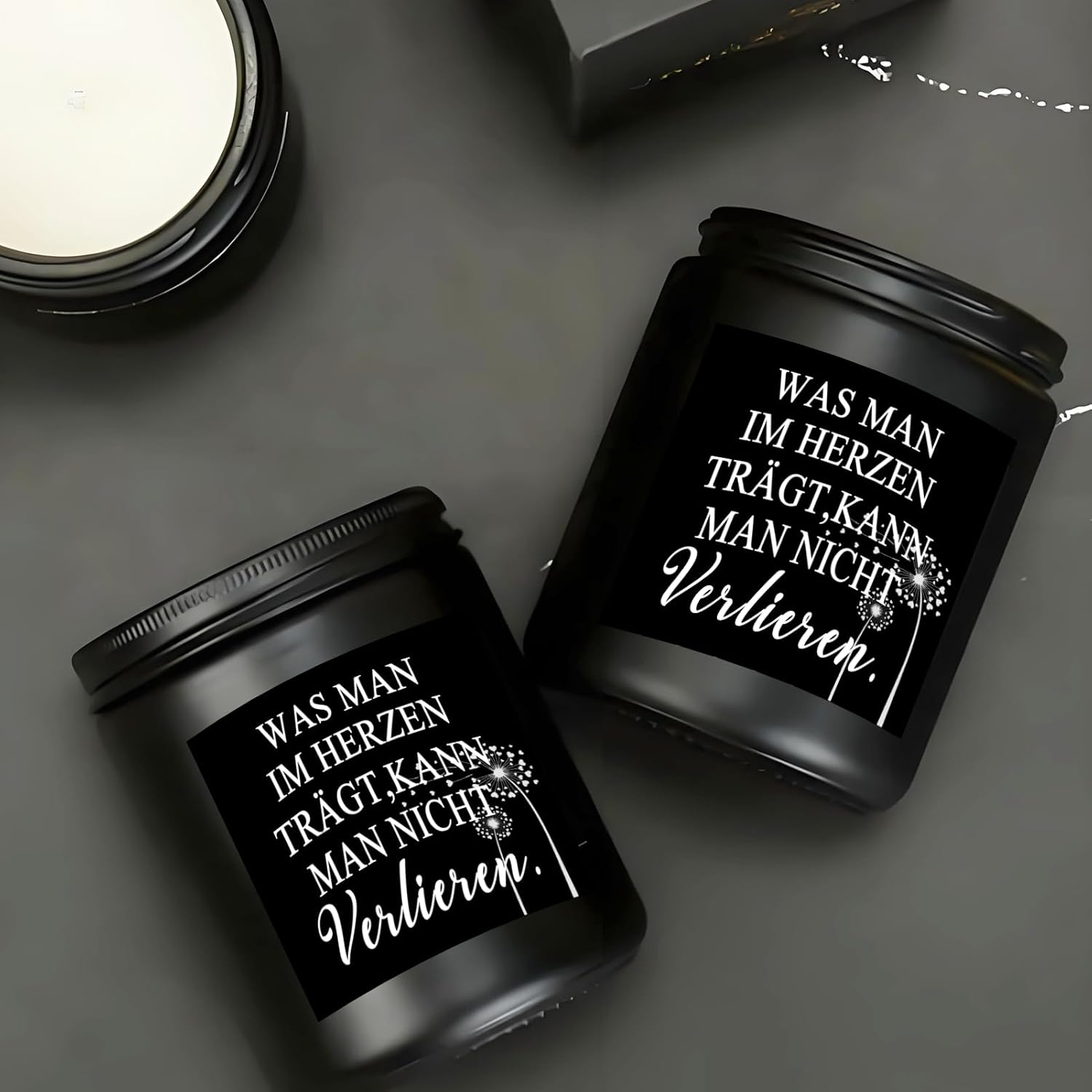 Funeral Gift, Funeral Candle with Saying, Comfort Gifts for Deceased Favourite Person, Commemorative Candle for Deceased, Consolation Gift with Grave Candles image number 2