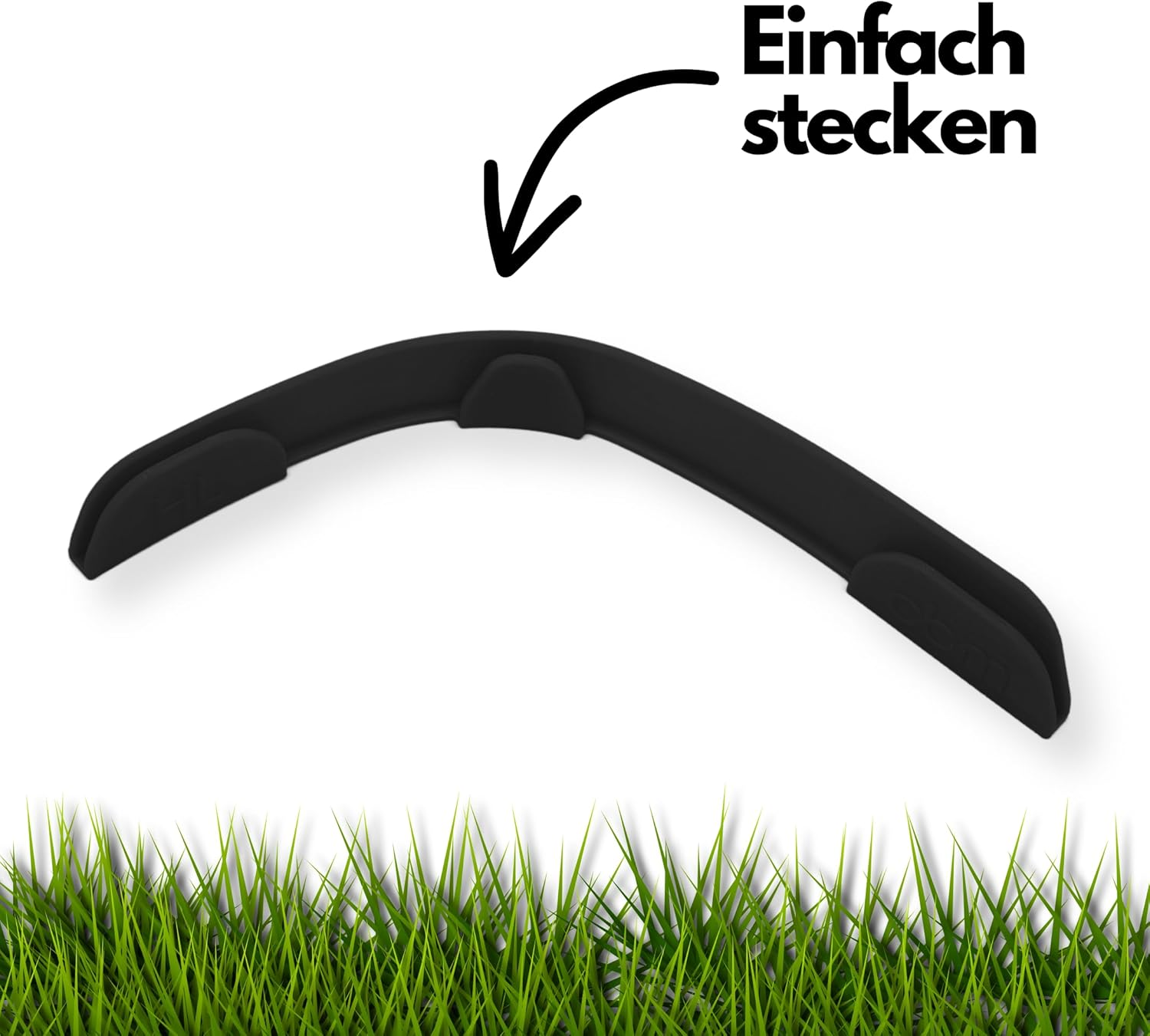 Edge Protection Compatible with Segway Navimow I105E & I108E Protection Bumper Tuning Robotic Lawnmower - Easy Plugging, No Gluing Required (Black) - Orange image number 3