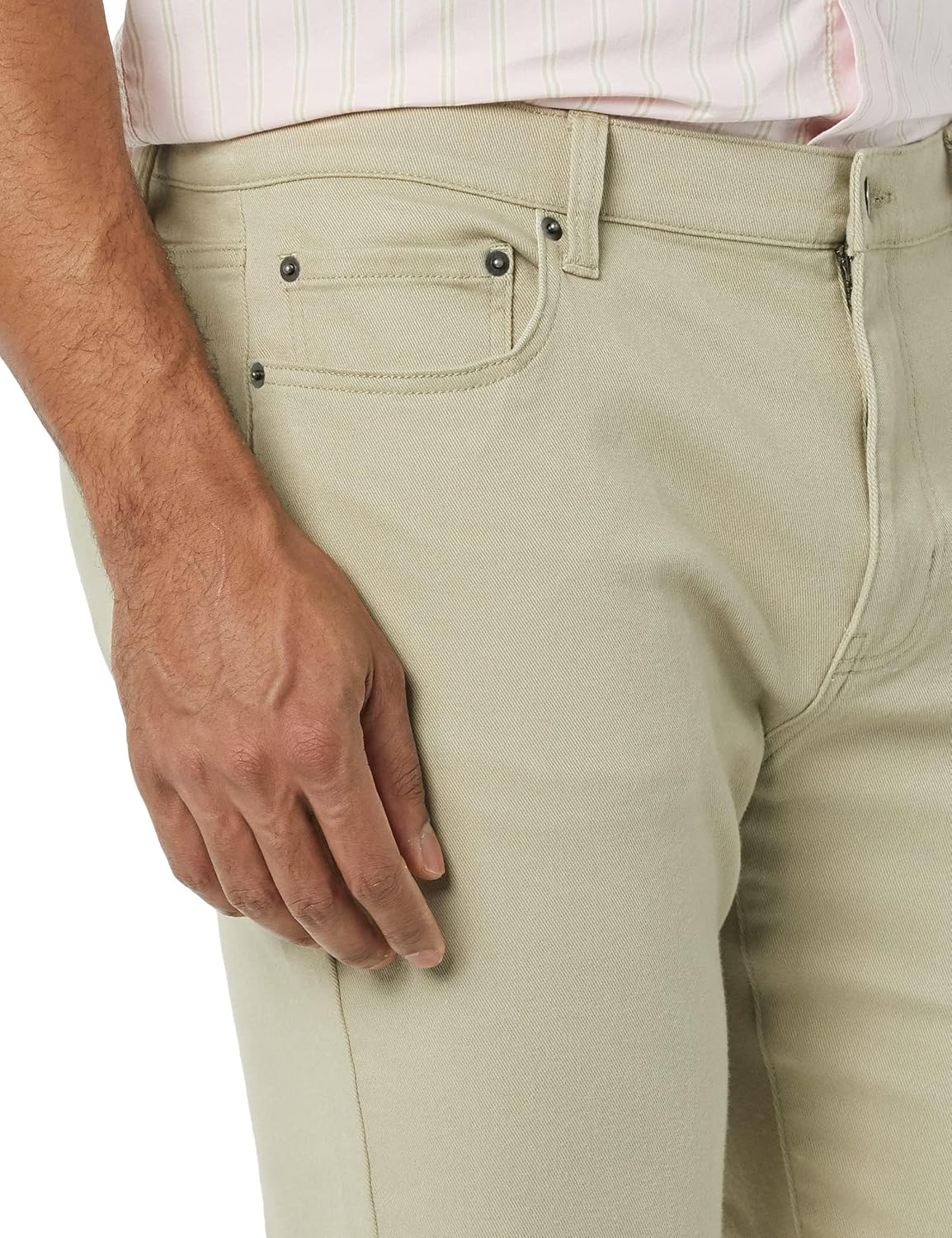 Amazon Essentials Men'S Skinny-Fit Stretch Jean, Light Khaki Brown, 32W X 32L