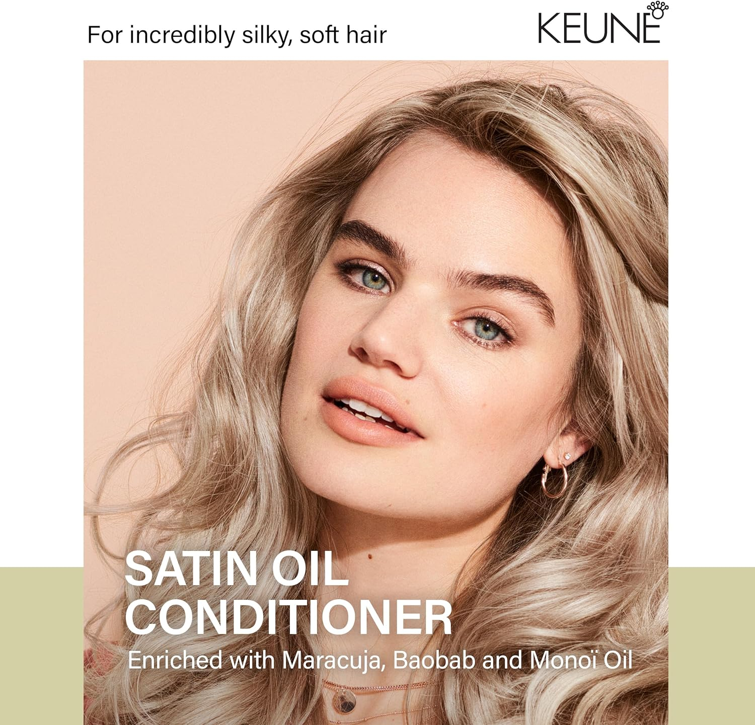 Keune Care Line Satin Oil Conditioner 250 Ml - Balsamo per Capelli Secchi E Opaque