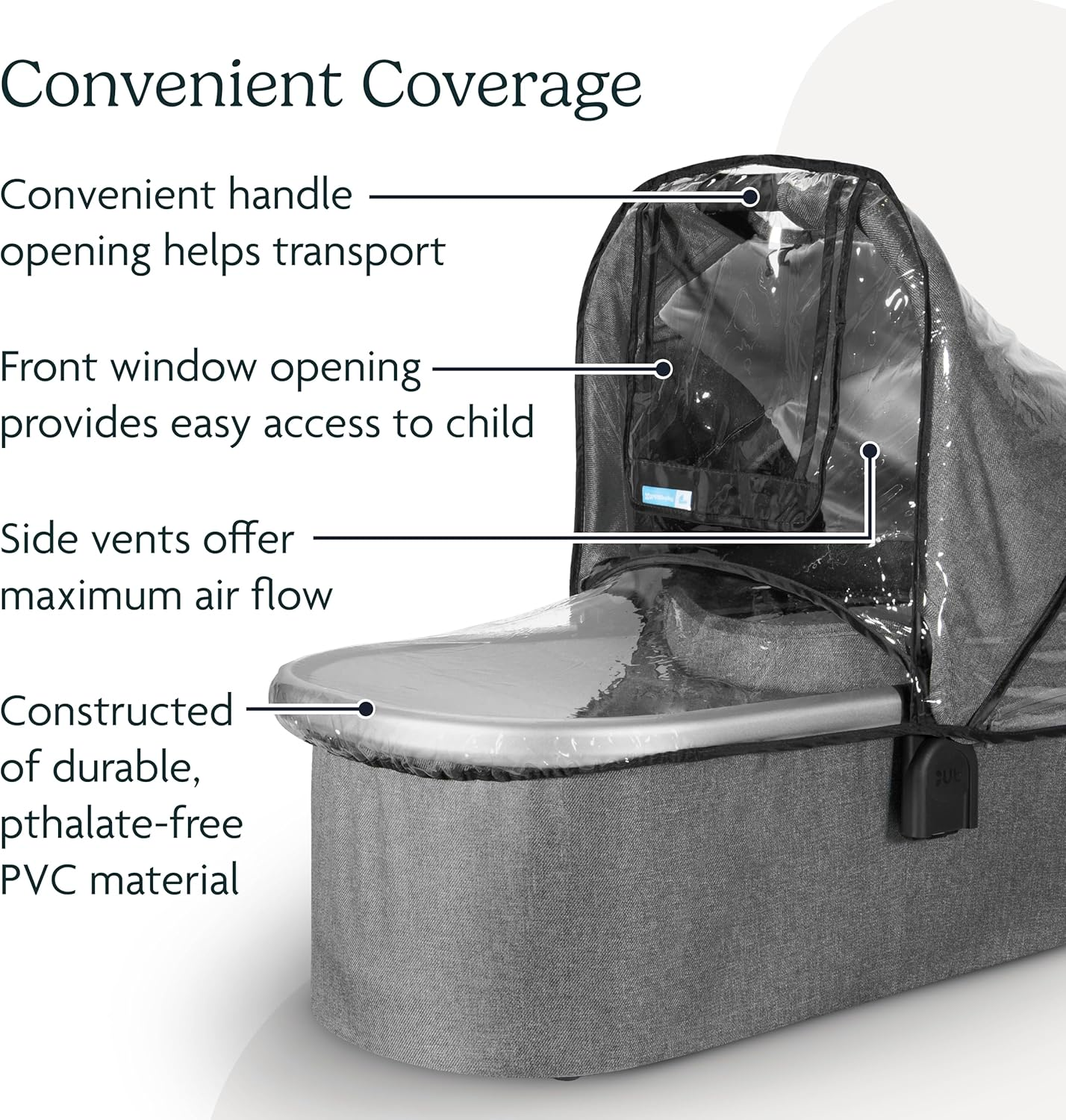 Uppababy Bassinet Rainshield