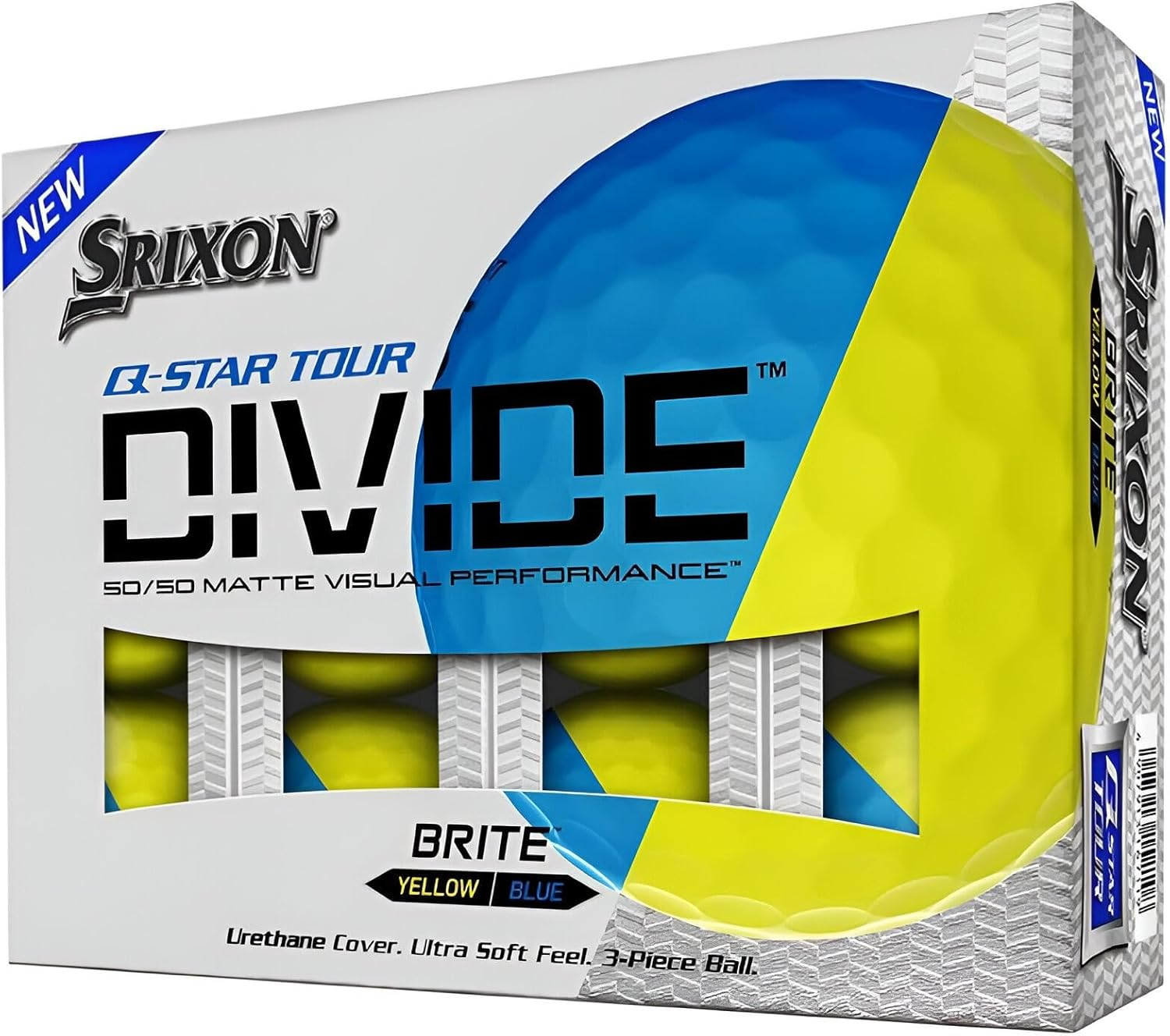 Srixon Q-Star Tour Divide Golf Balls