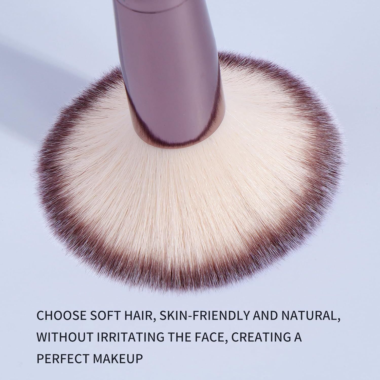 MAANGE Makeup Brushes, 30 Pcs Professional Makeup Brushes Set Premium Synthetic Face Foundation Powder Brush Kit Travel Makeup Brushes (Champagne) image number 6