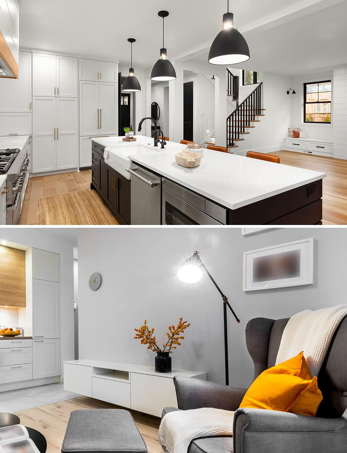 Lepro Bayonet Light Bulb, Cool White 6500K, 60W Equivalent, 8.5W 806LM B22 LED Bulb Daylight White, Energy Saving Light Bulbs Bayonet, Non-Dimmable, Pack of 6