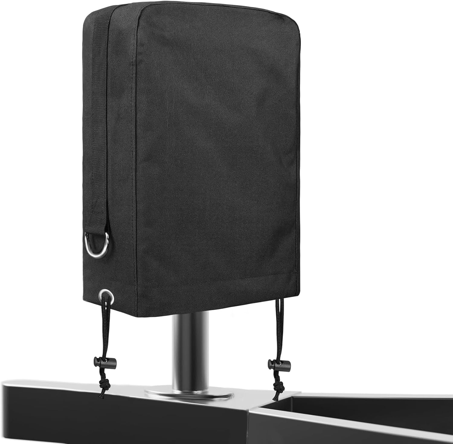 Roastove RV Electric Tongue Jack Cover Waterproof 600D Oxford Fabric Universal Trailer Jack Protective Cover for outside Camper RV Accessories-Black 14&Prime;(H) X 5&Prime;(W) X 10&Prime;(D) image number 2