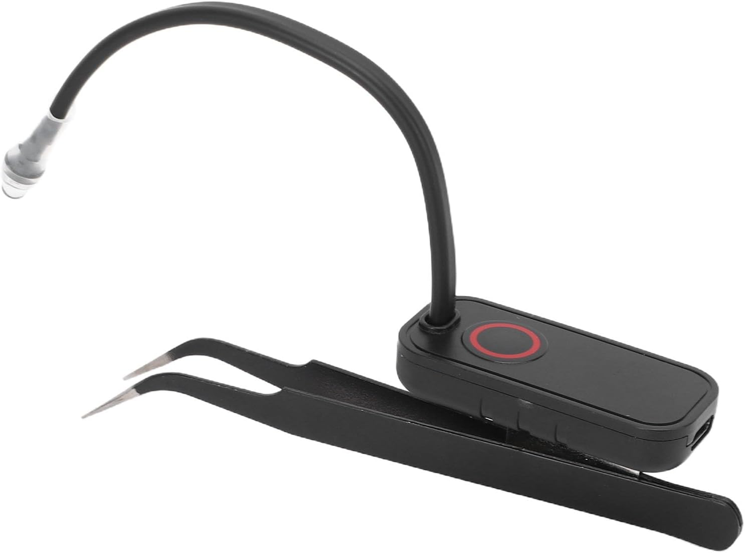 Cocoarm Eyelash Extension Tweezer Light, Handheld 1W 405Nm LED Flash Cure Lamp with with Flexible Hose Glue Curing Tool for Hhome Beauty Salon image number 5