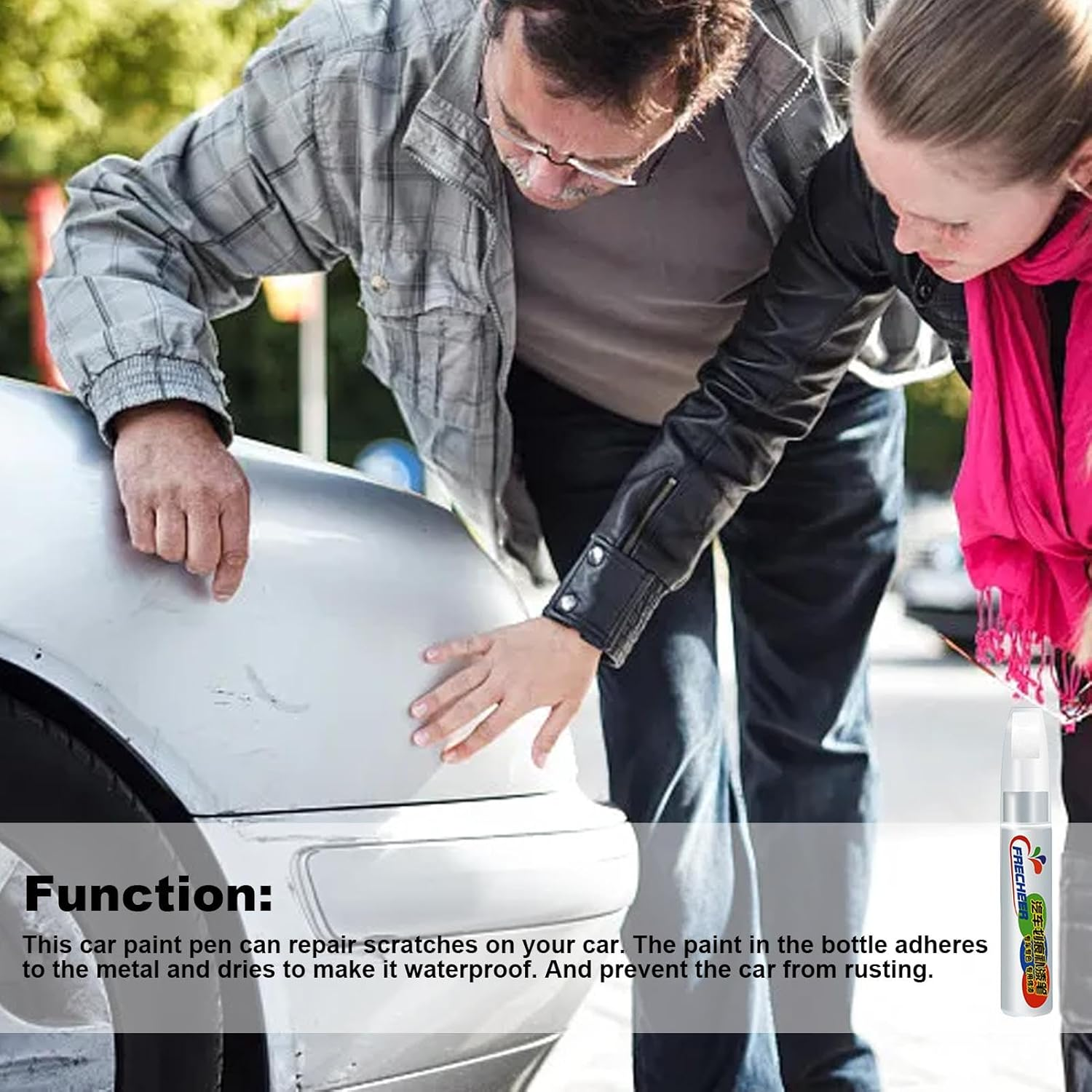 Touch up Paint for | 12Ml Car Scratch Repair Multi-Functional | Quick and Easy Automotive Scratches Maintenance for Trucks, Off-Road Vehicle, SUV image number 1