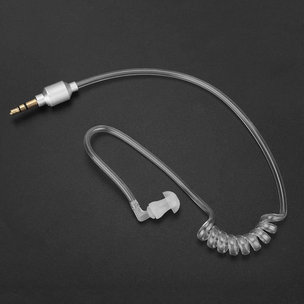 RIZGHWOY Monaural Headset, anti Radiation Earphone with Air Tube, for Wireless, Device, 3.5Mm 3 Pole Plug image number 2