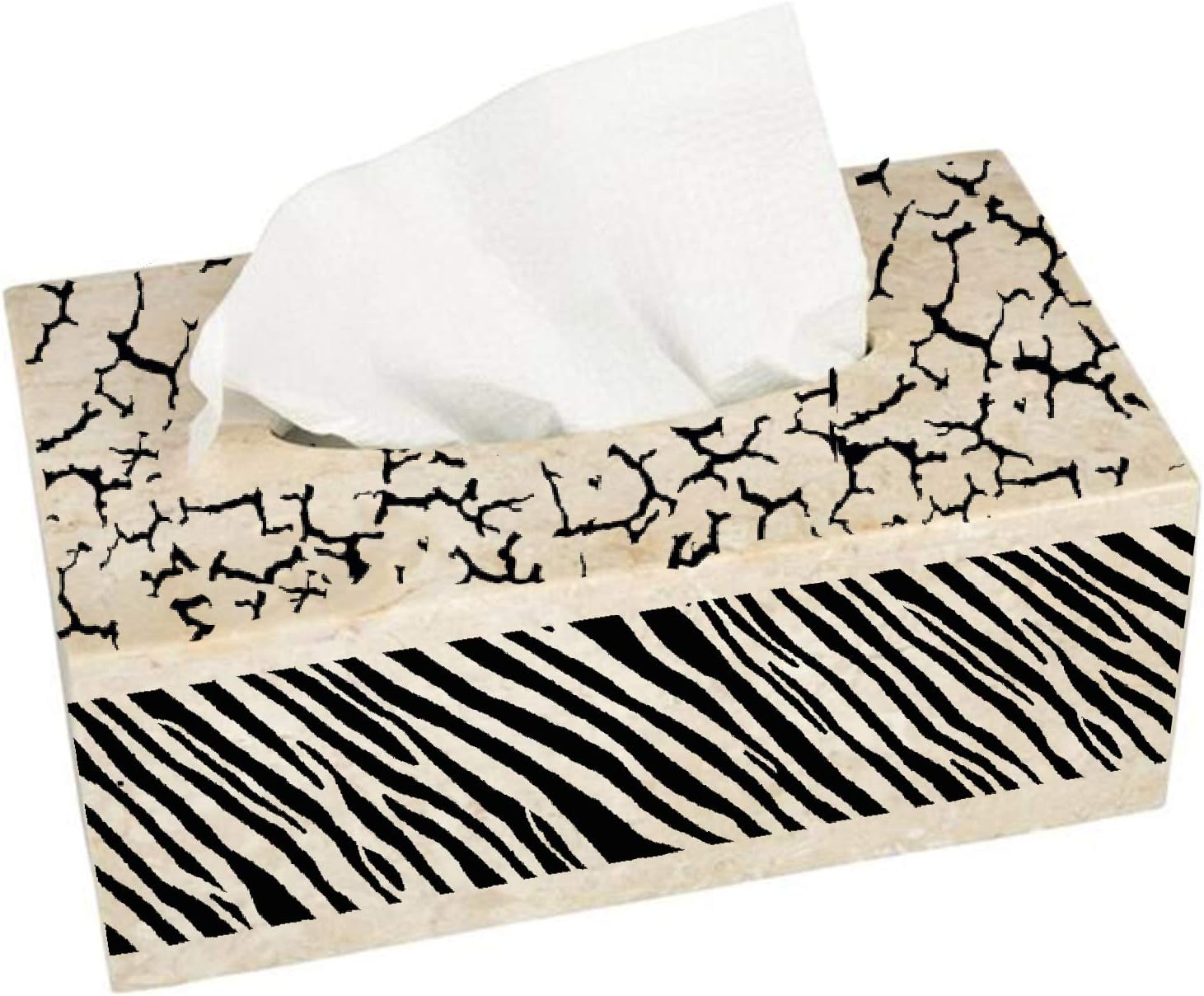 Craftreat Reusable Vintage Texture Stencil for Crafts, Furniture & Concrete - Size: 6X6 Inches image number 2