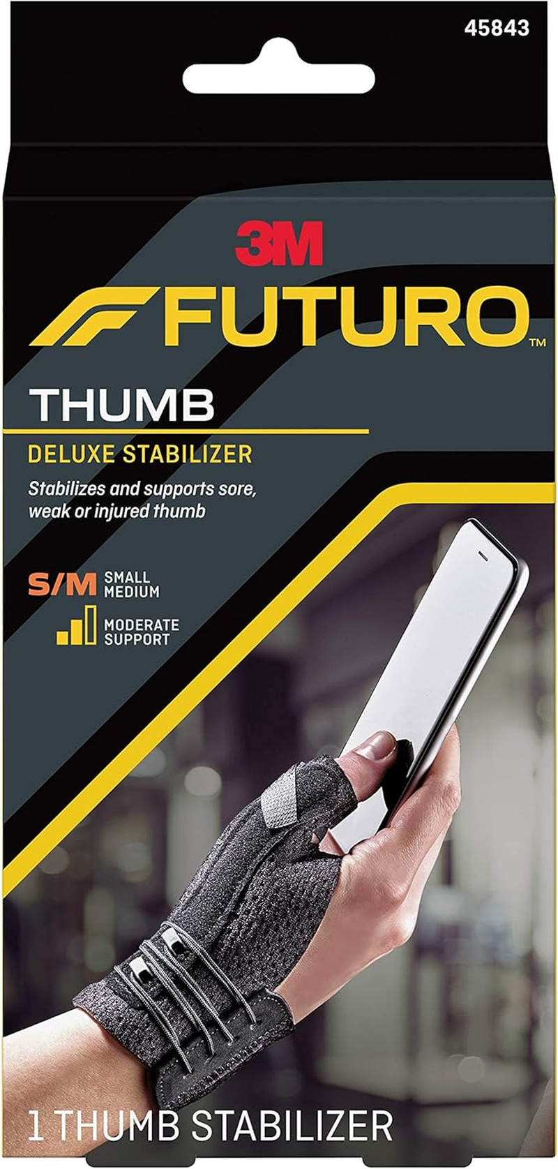 Futuro Deluxe Thumb Stabiliser Large/Extra-Large 45842EN image number 1