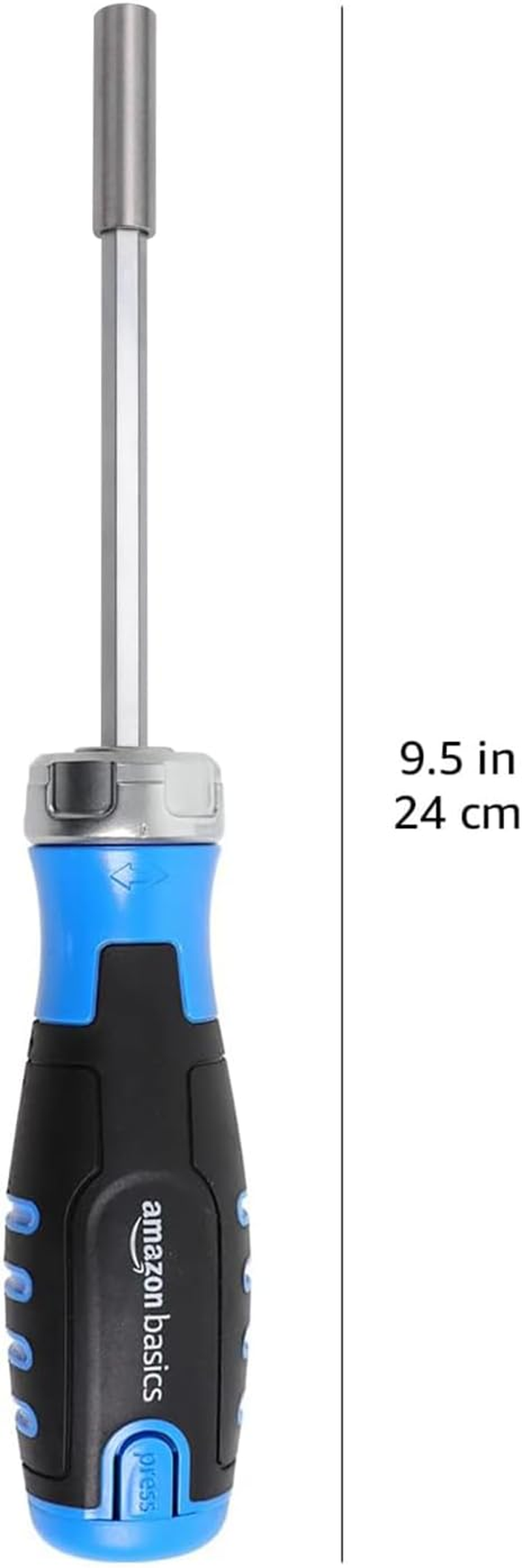 Amazon Basics 12-In-1 Magnetic Ratchet Screwdriver image number 4