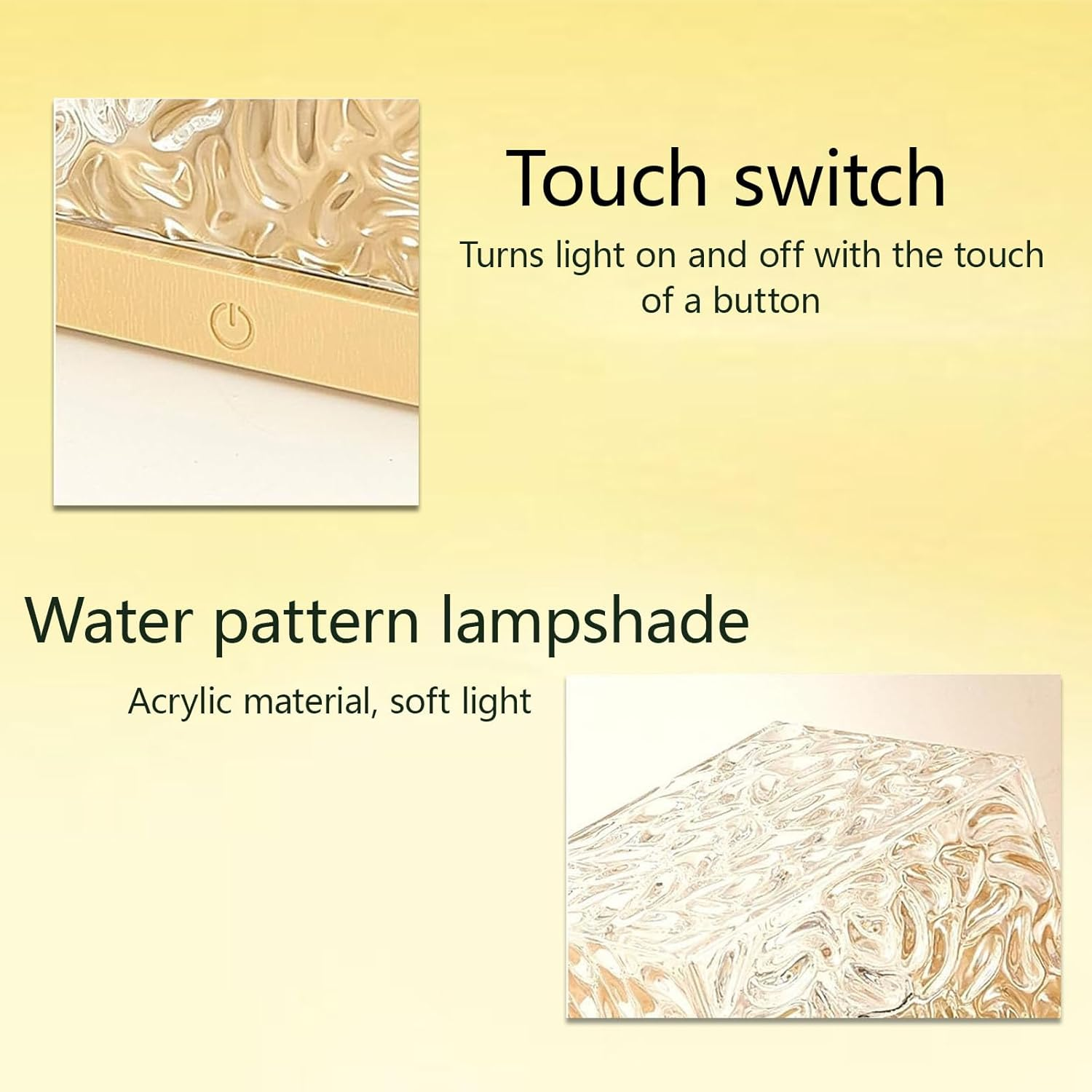 LED Ocean Wave Lamp Projector Light, 16 Colors Gradient Rotating Flame Midnight Aurora Light with Remote Control, 3D Tesseract Crystal, Galaxy Projector Night Light for Bedroom Office Bar (Square) image number 3