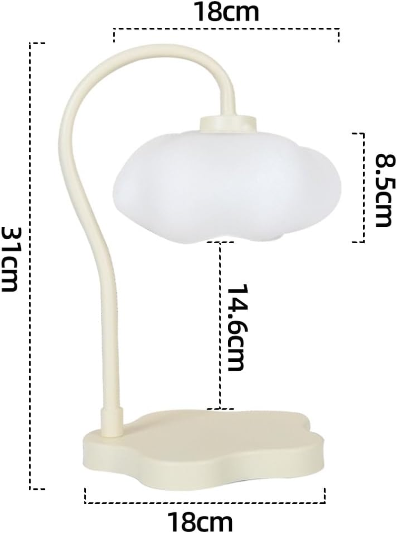 Candle Warmer Lamp with Timer and Dimmer, Gifts for Women Melt Wax Warmer Lamp with 2 Bulbs for Candle Jars House Warming New Home Decor Bedroom