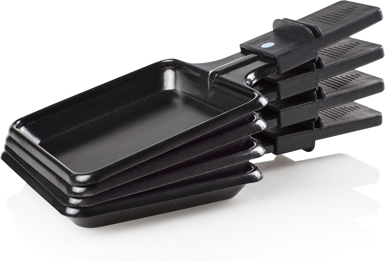 Princess Raclette Grill for up to 4 People with Stone Grill and Adjustable Heat Settings, 600 Watt, Black, 162810 image number 2