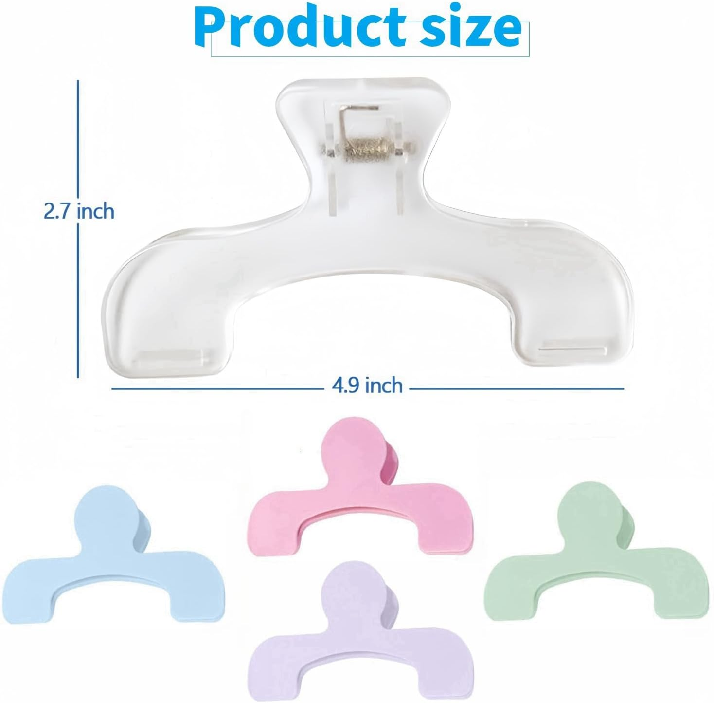 5 Pcs Book Clip for Reading Portable Book Page Holder for Hands Free Reading, Book Reading Accessories, Works on Hardcovers, Paperbacks, Magazines, and Comic, Art, Piano and Recipe Books (Green) image number 5