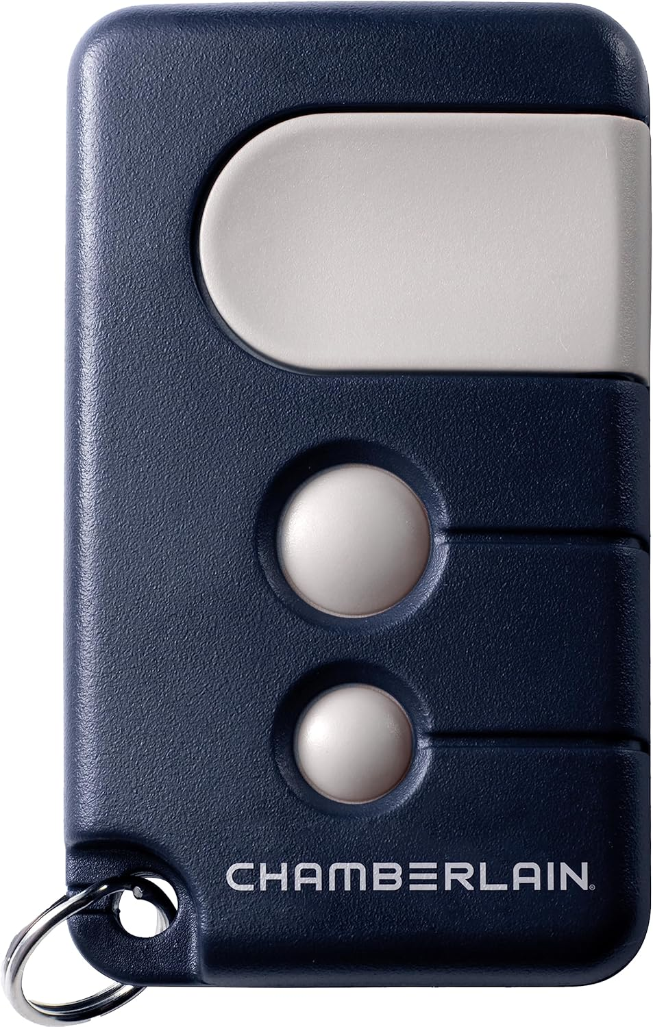 Chamberlain 84335AMLR 3 Button Mini Key-Ring Garage Remote Control - Security+ Compatible Garage Door Opener for Handylift plus & CR550, Easy Program, Battery Included - Blue
