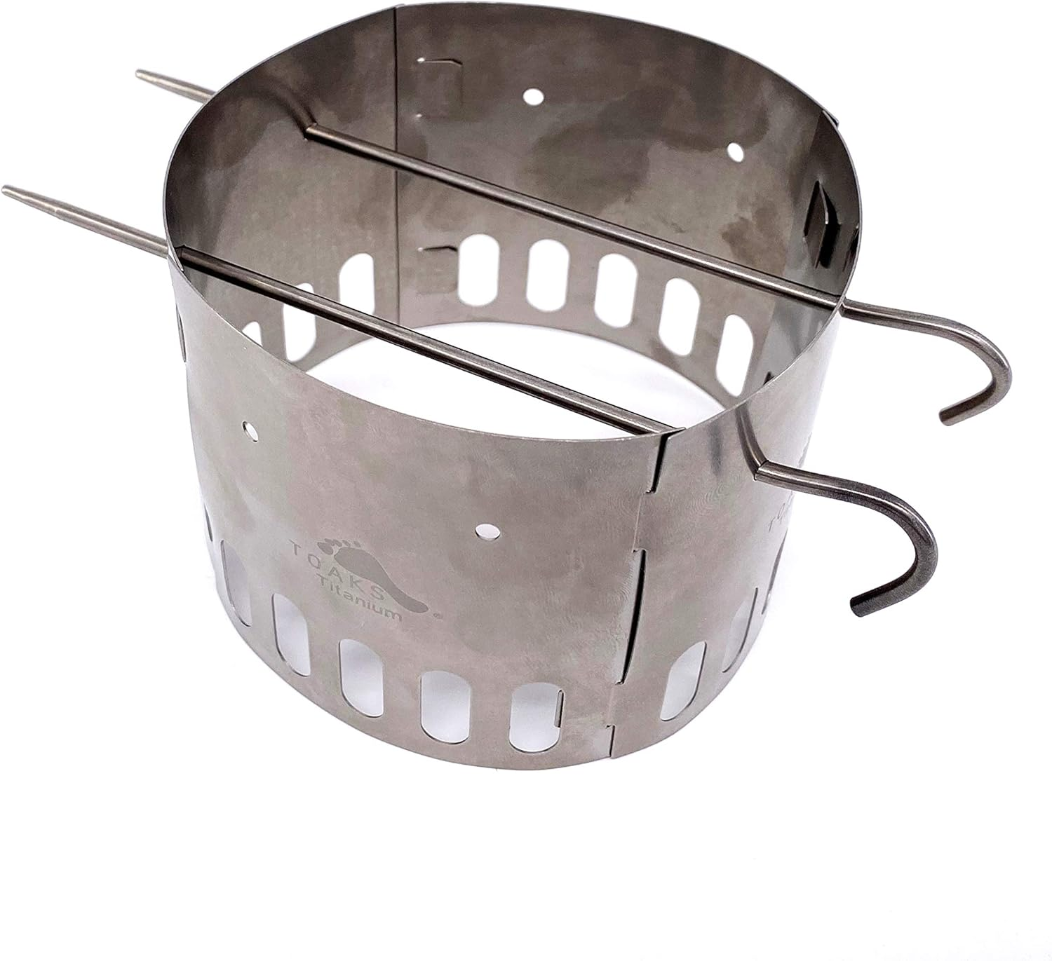 TOAKS Tistand - Titanium Alcohol Stove Dual Stand & Windscreen