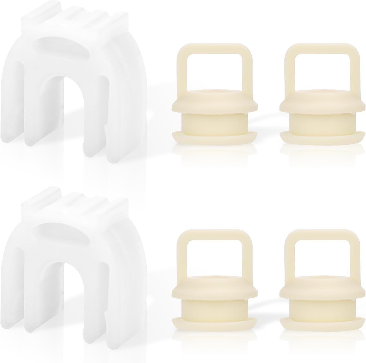 4Pcs Shift Cable Bushing, Shift Linkage Bushing & 2 Shift Cable Clips, Transmission Shift Cable Bushing Repair Kit, Shifter Cable Bushing Accessories Compatible with Chevrolet Silverado Models image number 2