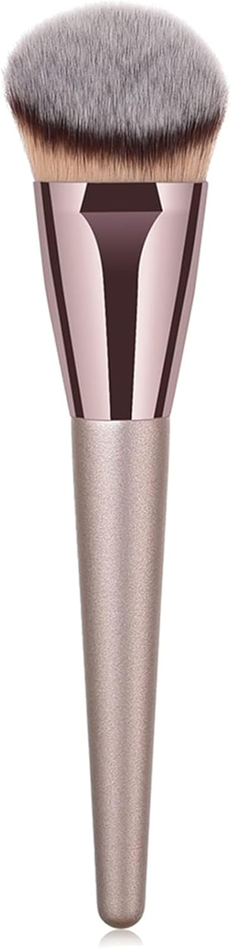 Professional Angled Foundation Brush, Premium Synthetic Kabuki Makeup Brush, Vegan, for Blending Liquid Powder BB Cream Bronzer Contour image number 5