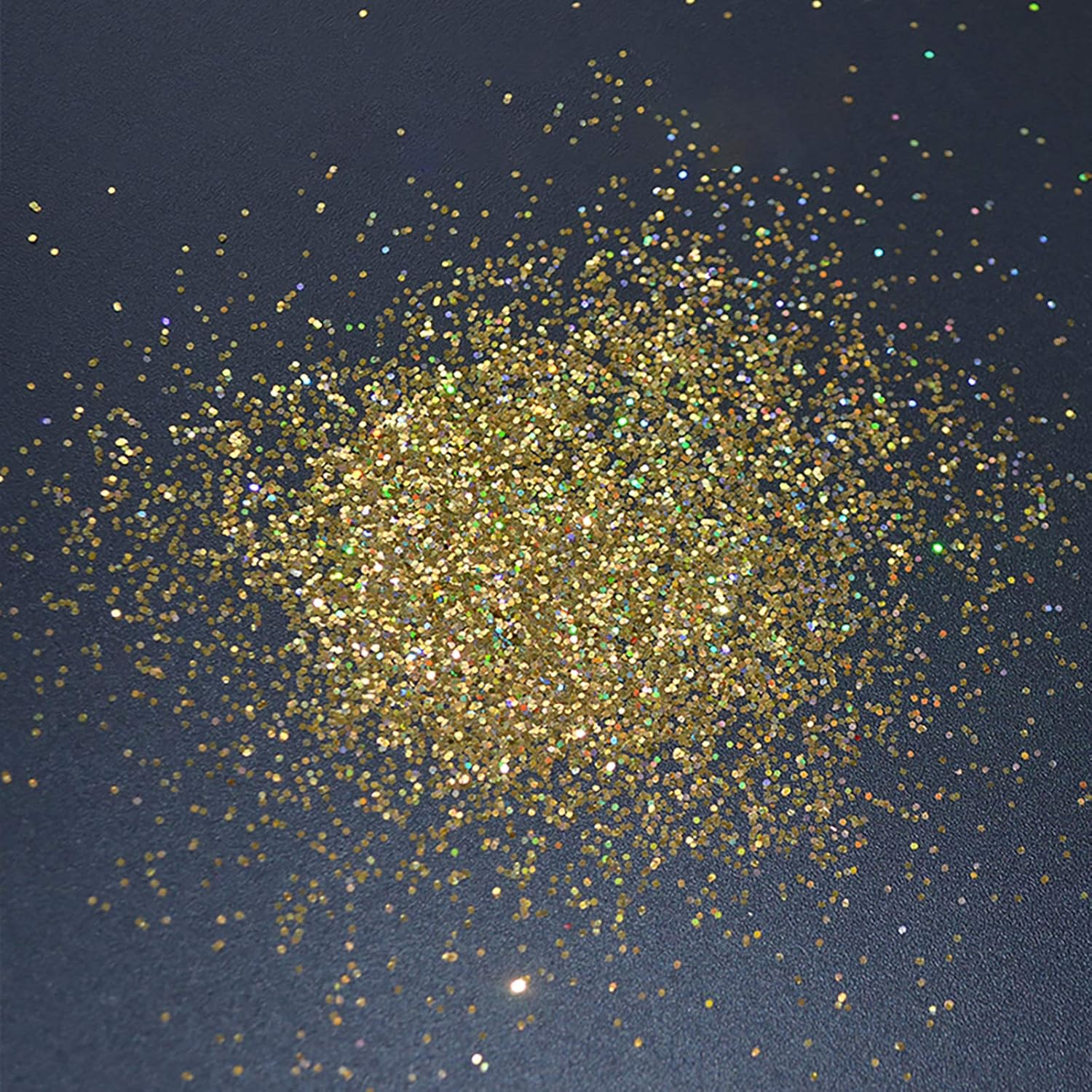 1 Pc Nail Powders Decoration Manicure Pigment Microfine Particle Highlight Green Gold Decoration image number 1