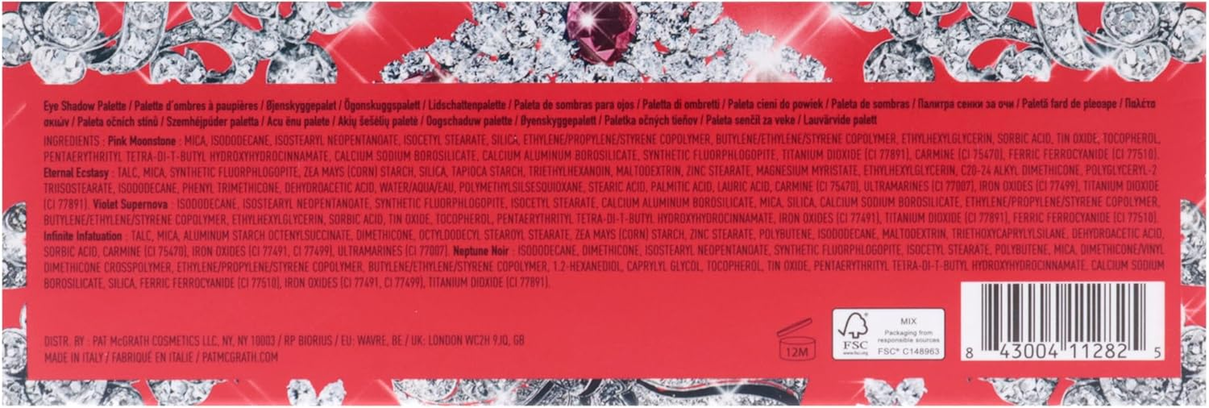 Luminous Legends Eye Shadow Palette - Starfall Seduction by Pat Mcgrath Labs for Women - 0.14 Oz Eye Shadow image number 1