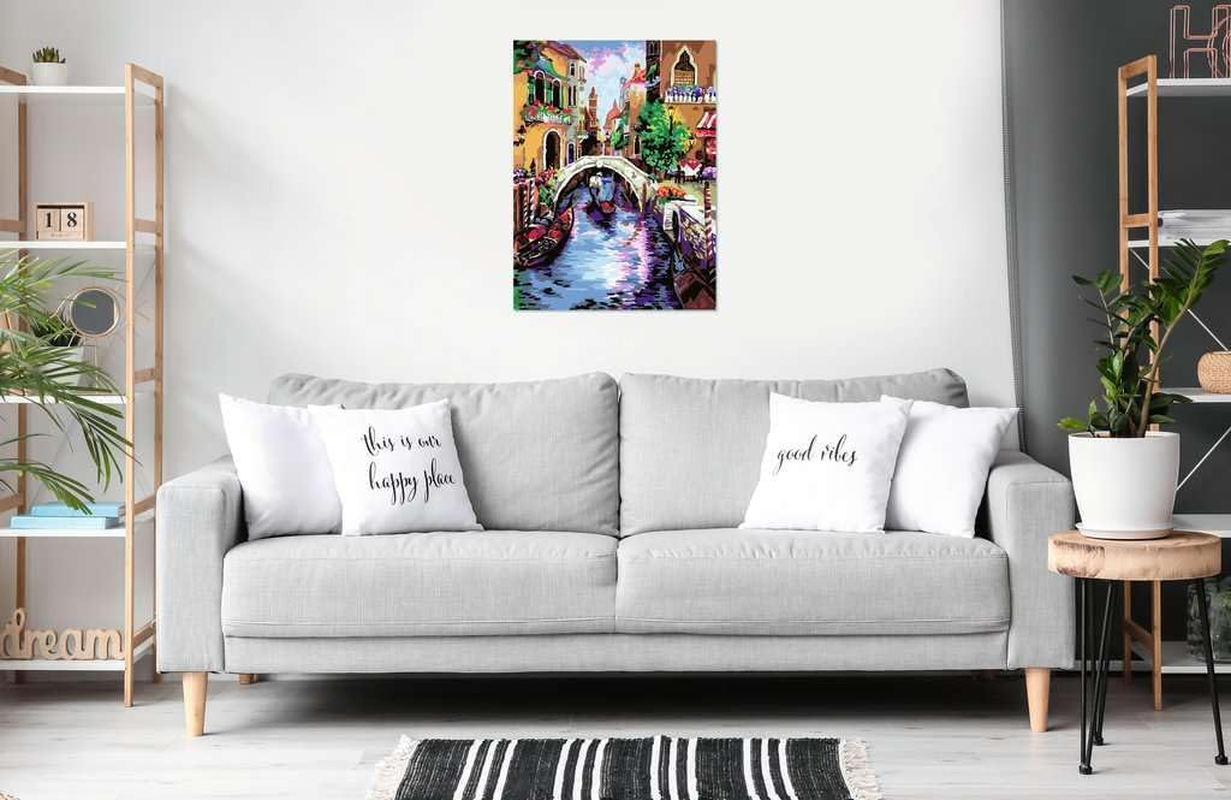 Creart, Malen Nach Zahlen Adults Premium - Zauberhaftes Venedig