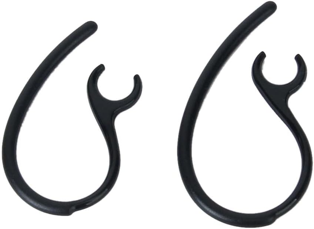 P Prettyia Replacement Eartips for Jabra Easygo/Easycall/Clear/Talk Bluetooth Headset (3-Piece Gel Earphones + 2 Piece Ear Hooks) image number 2