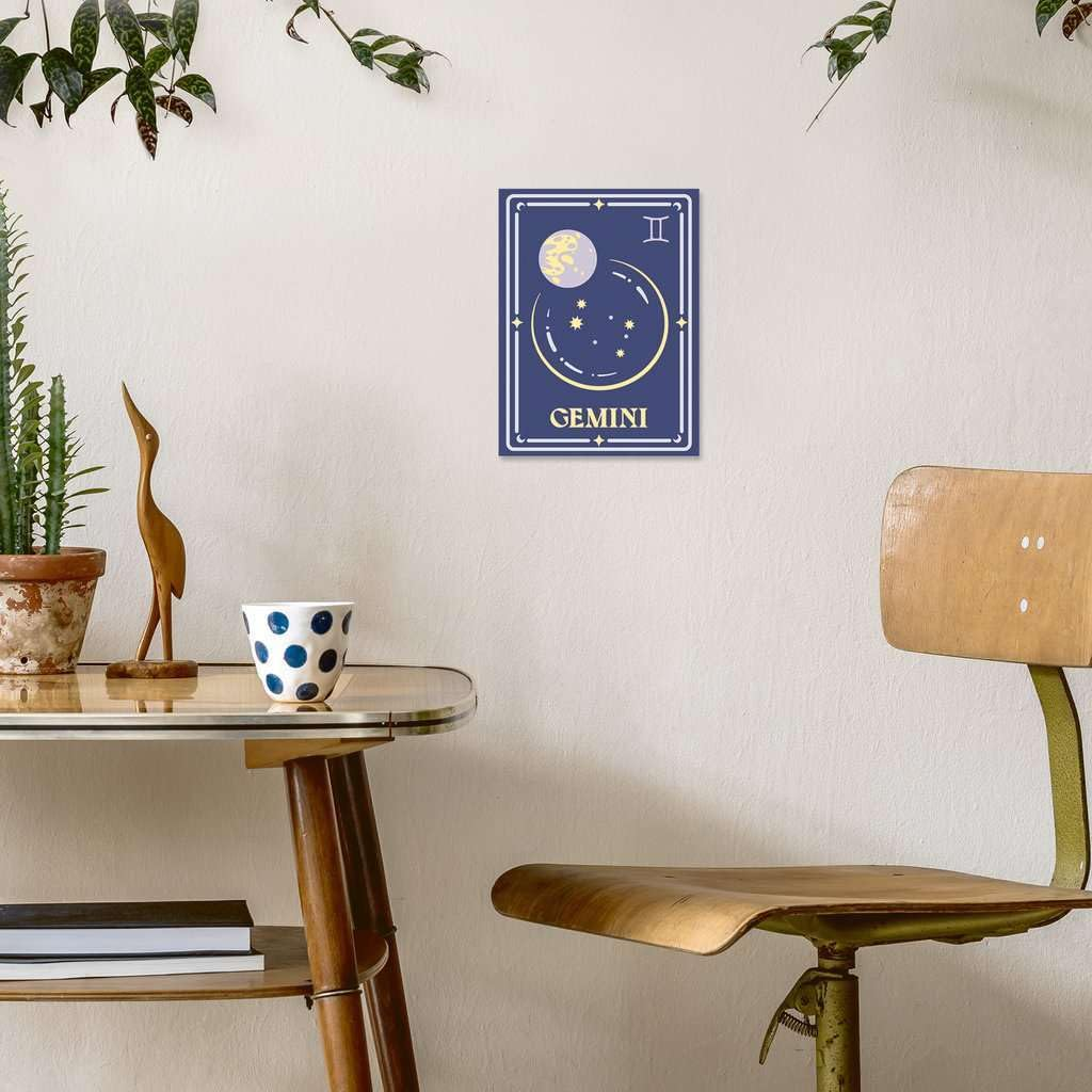 Creart Sternzeichen - Zwilling: Mit Silber- Und Leuchtfarbe! image number 5