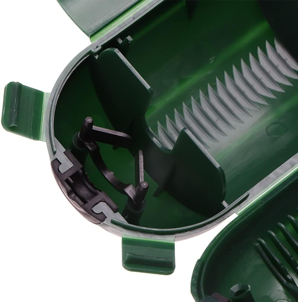 Outdoor Extension Cord Safety Cover with Waterproof Seal, IP44 Weatherproof Cord Cover for Protect Outdoor Outlet Plug Socket Holiday String Lights, Green - Pack of 2