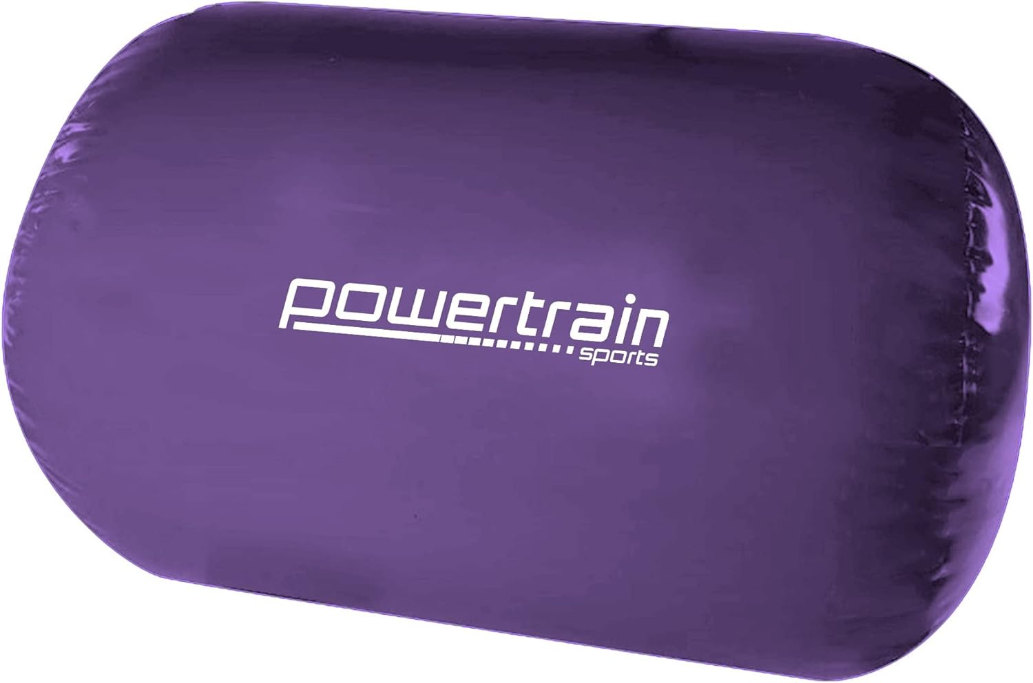 Powertrain Sports Inflatable Air Barrel Gymnastics Exercise Roller, 120 Cm Length X 75 Cm Width, Purple image number 1