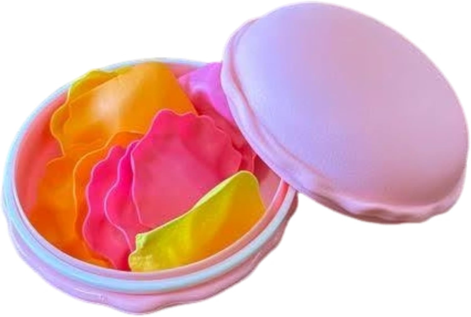 Q-FLA 815270 Soapflower Bath Solution, Macaron Bath Fragrance, Peach Pink, Gift image number 6