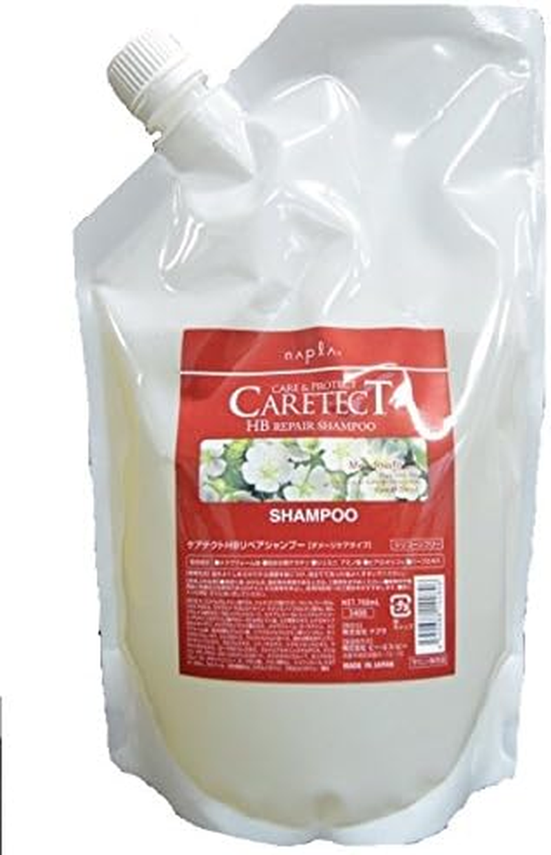 Napra Caretect HB Repair Shampoo Refill, 23.7 Fl Oz (700 Ml)