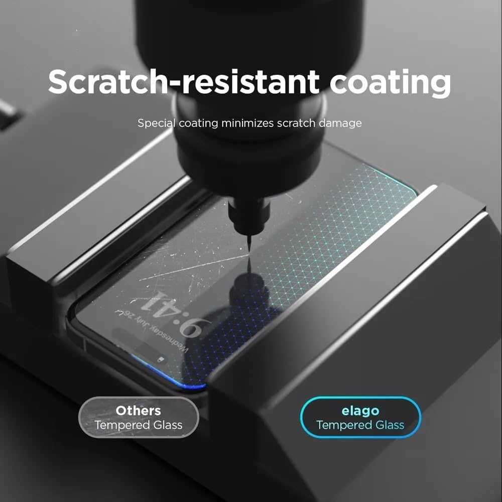 STEXX 2Pack Anti-Spy Privacy Screen Protector for Iphone 13/13PRO/14 with Easy Installation Tool, Case Friendly image number 4