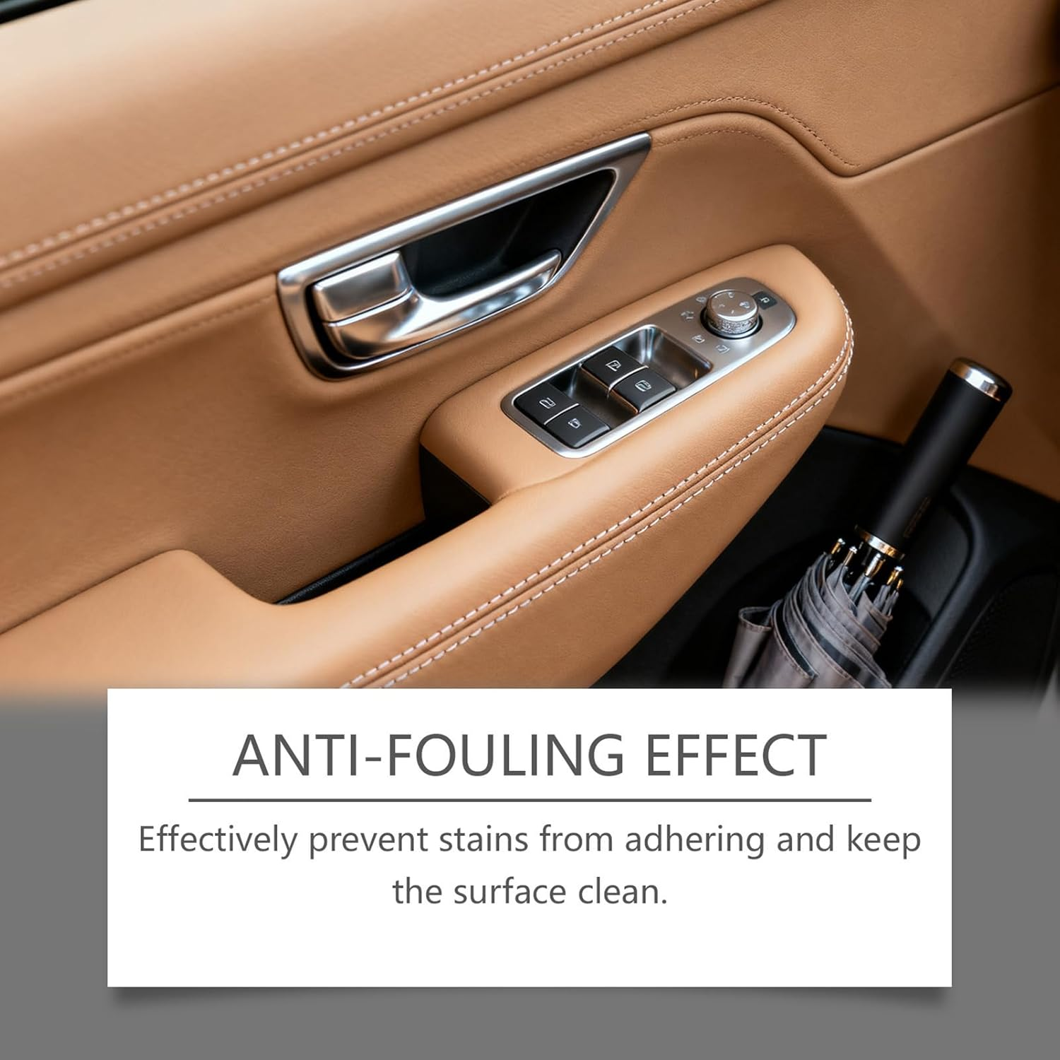 Black Trim Restorer Automotive | 100Ml Car Interior Cleaner - Seat Dash Cleaning Solution - for Upholstery Seat Bumper Furniture Door Steer Wheel Console Appliance image number 1