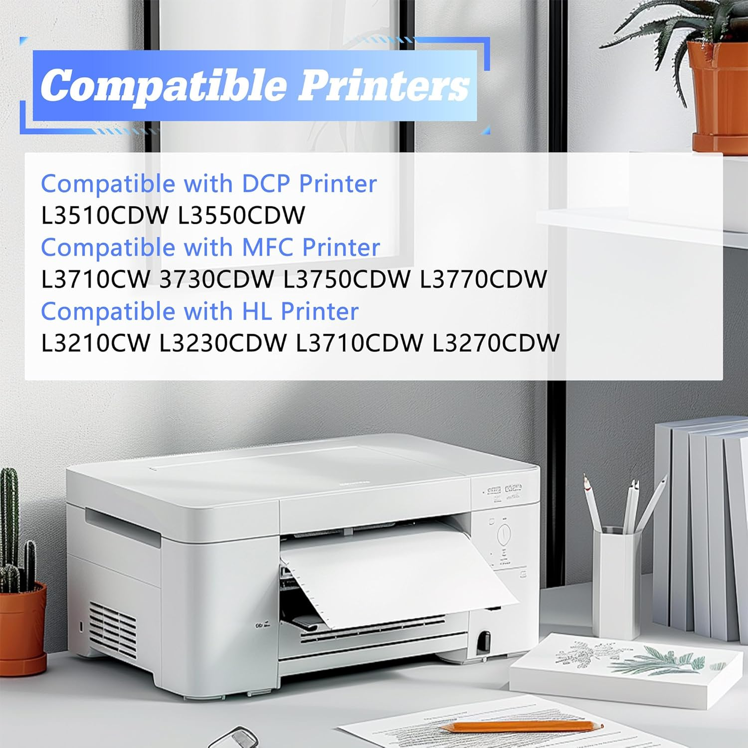 TG Imaging Compatible Drum Unit Replacement for Brother DR223CL DR223 HL-L3210CW HL-L3230CDW HL-L3270CDW HL-L3290CDW MFC-L3710CW MFC-L3750CDW MFC-L3770CDW (Black/Cyan/Magenta/Yellow, 1-Pack) image number 2