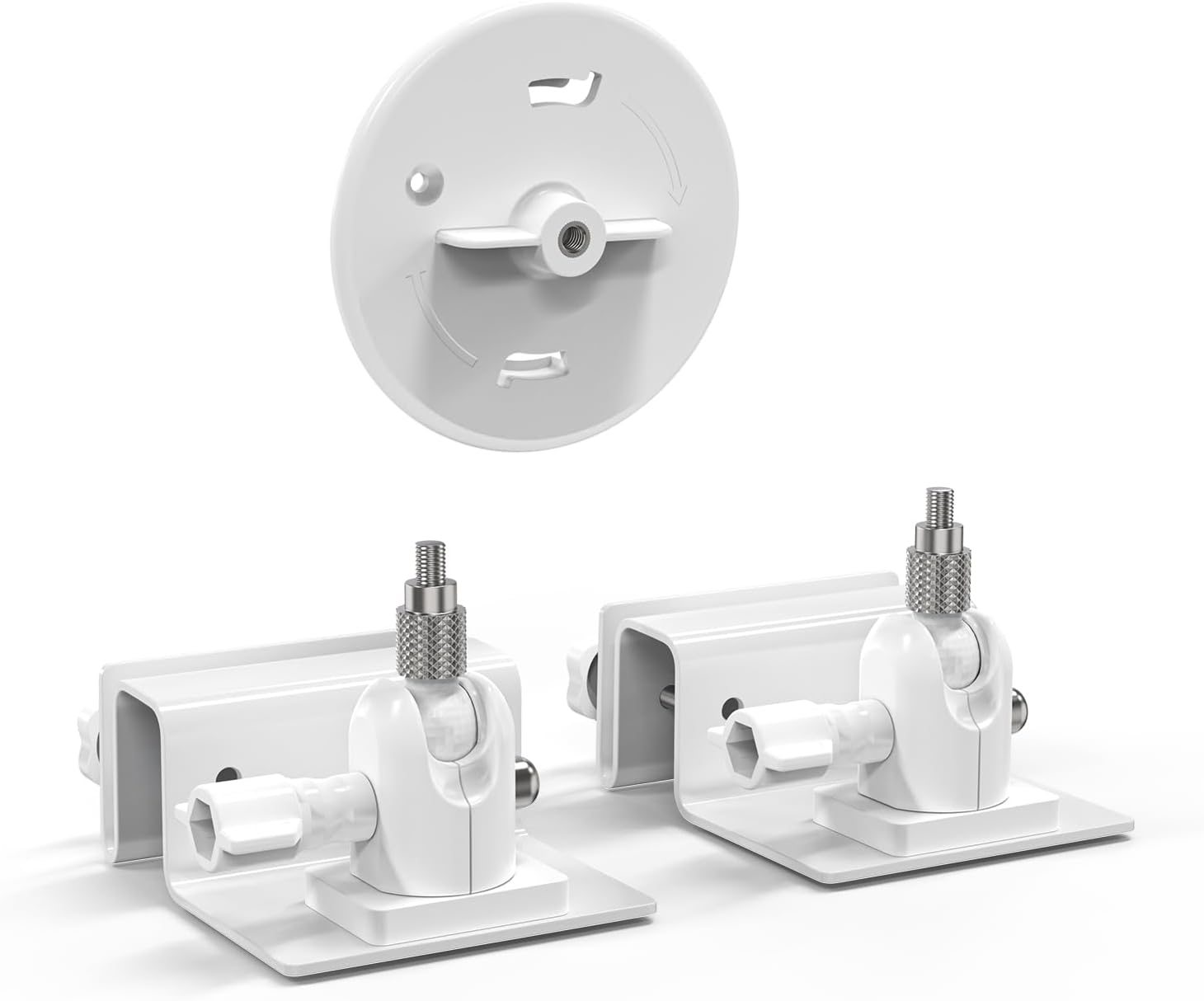 HOLACA Weatherproof Gutter Mount for Reolink Argus Track 4K&Solar Panel- Dual Security Camera and Solar Panel Brackets with Installation Adapter image number 5