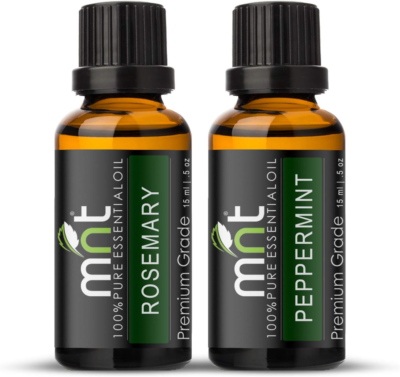 MNT Combo of Rosemary Oil and Peppermint Oil for Hair Growth, Skin Care (Each 15ML) - 100% Pure Natural Oil image number 1