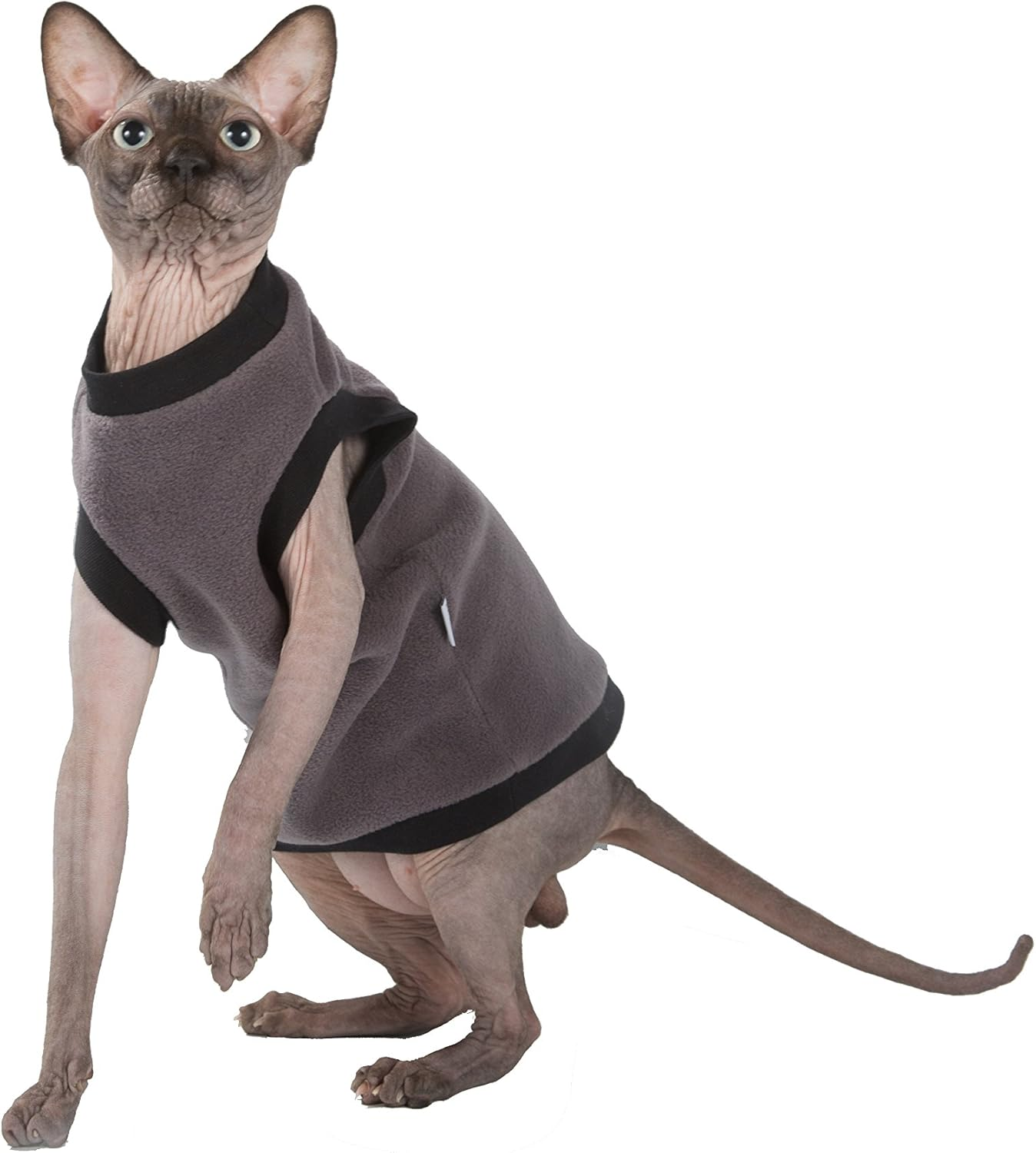 Kotomoda Cat'S Pullover Taupe Fleece (XS) image number 5