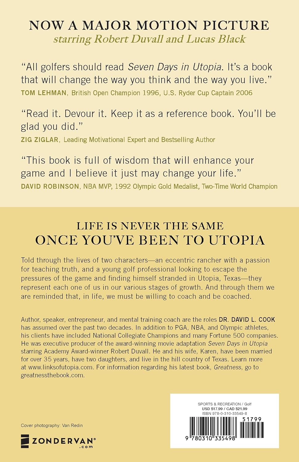 Seven Days in Utopia: Golf'S Sacred Journey image number 1