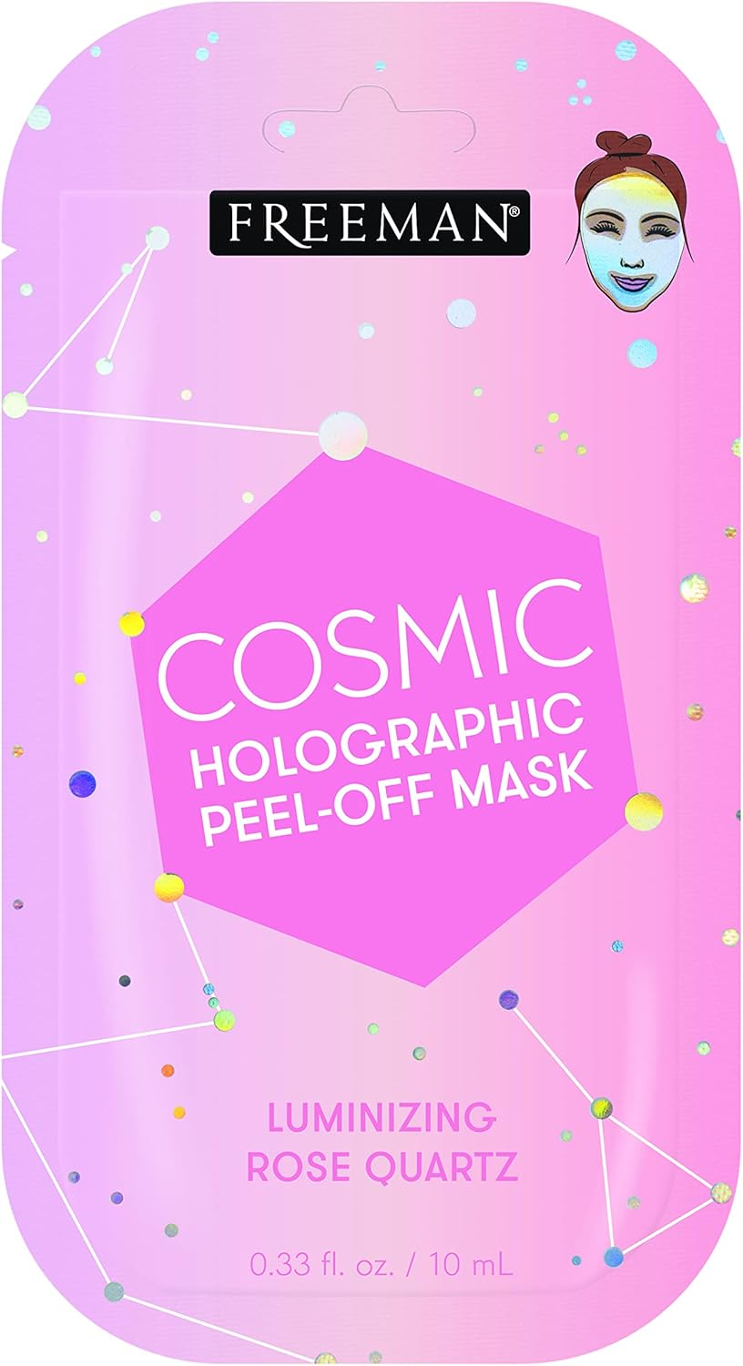 Freeman Cosmic Rose Quartz Holographic Mask 10ML, 180 Gram