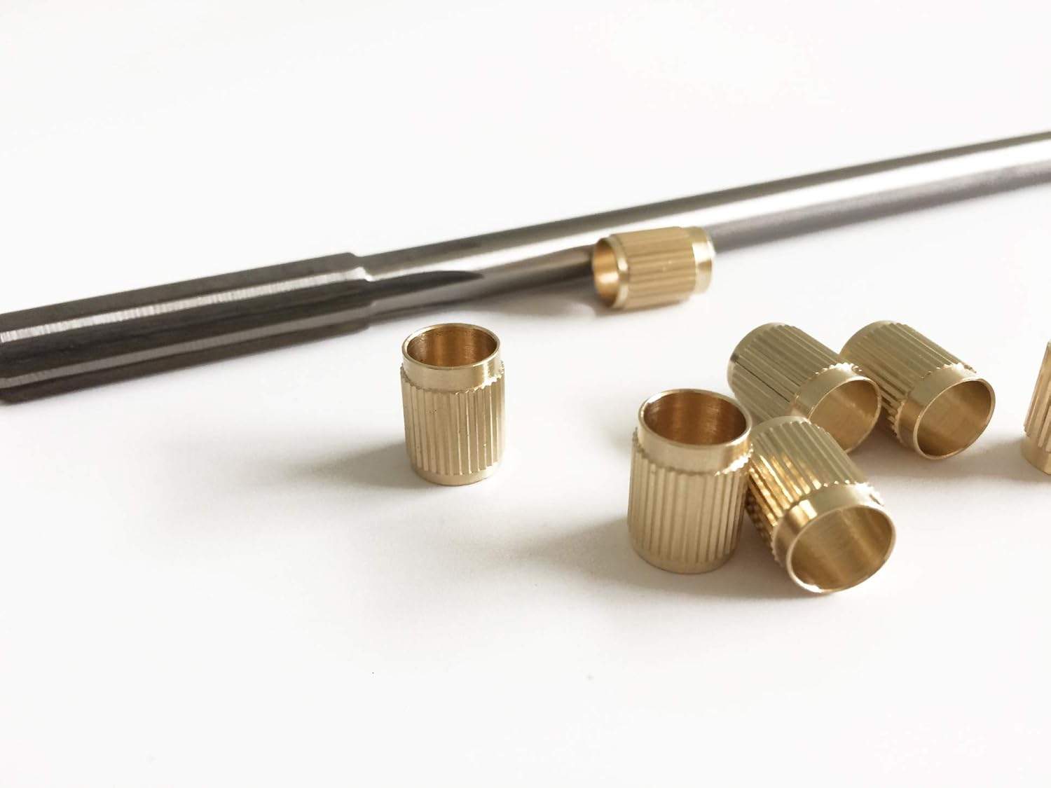 HENKYO Throttle Shaft Bushing Repair Kit Repair 5/16 Shaft Worn Carburetor 1 Reamer 8 Bushing image number 4