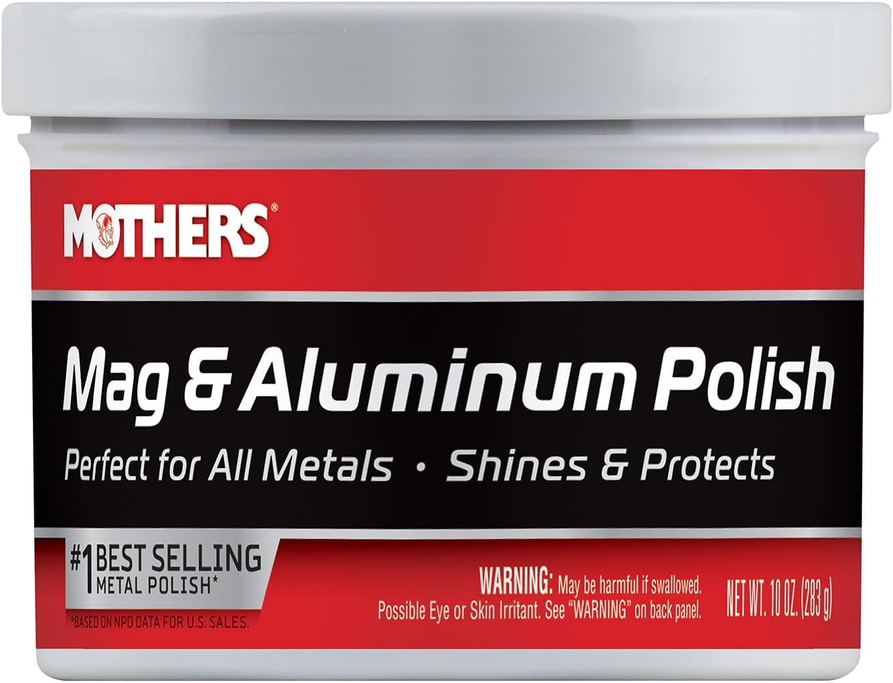 Mothers Mag & Aluminum Polish - 283G image number 5
