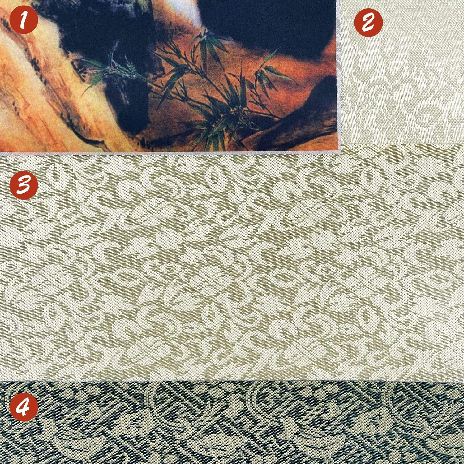 Atfart Beautiful Scroll Wall Hanging,Autumn in Huangshan (39 Inches X 12 Inches).