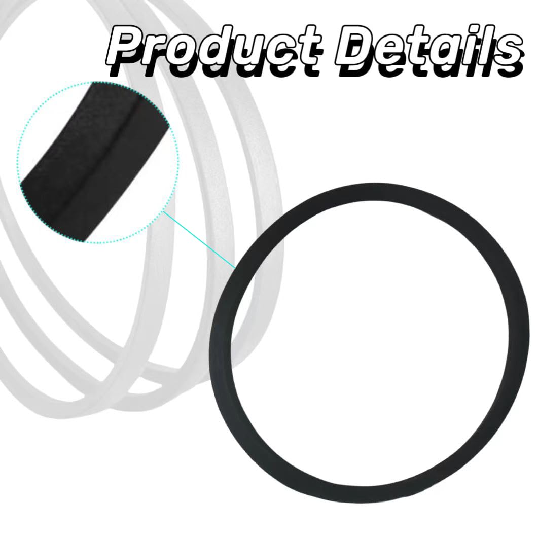 Lawn Mower Drive Belt 120-9470 for Toro 20199, 20200, 20975, 20976, 20977, 20978, 21199, 21200(3/8" X 27 1/2") image number 3