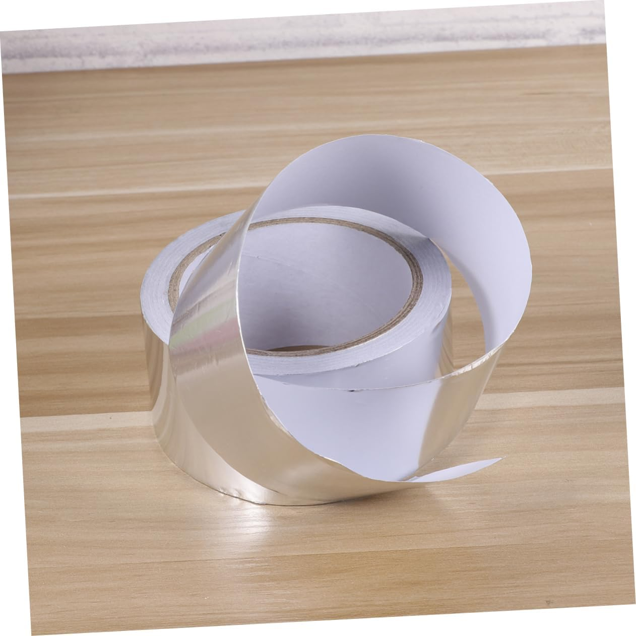 ULTECHNOVO 0.08Mm Aluminum Foil Tape Adhesive Sealing Duct Repairing 20X5Cm High-Temperature Resistant image number 5