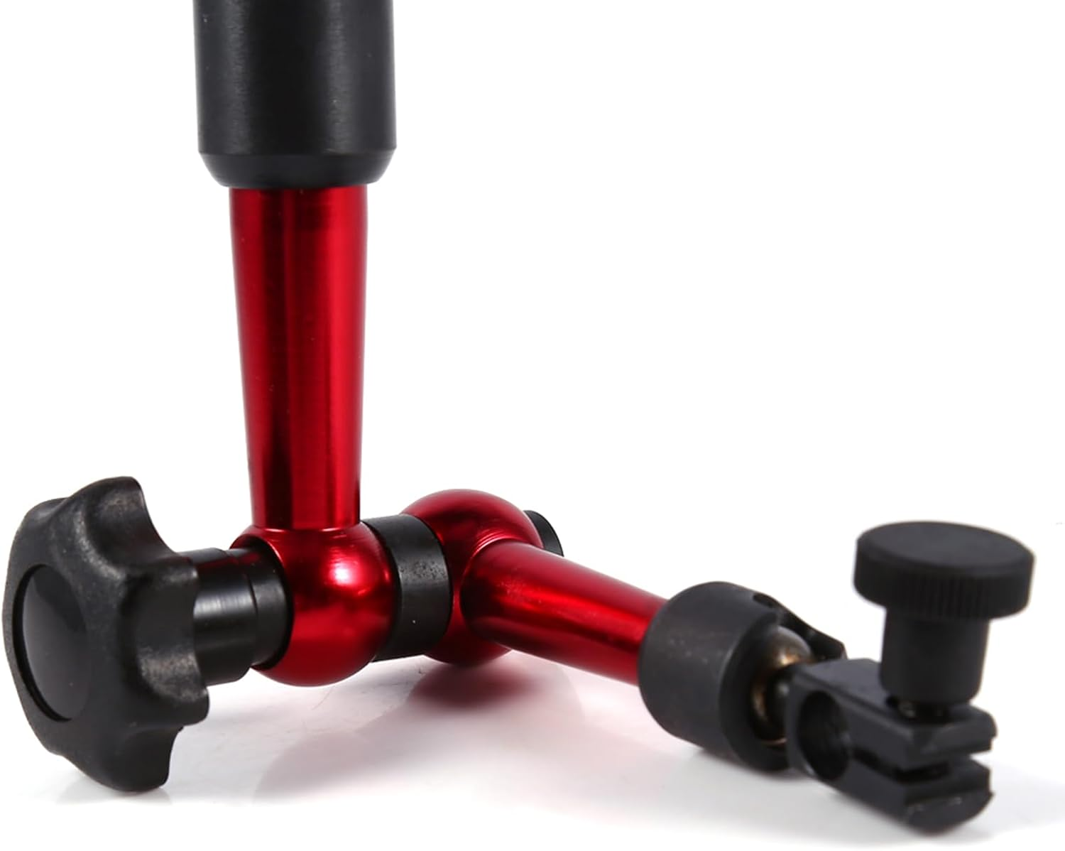 POENVFPO Red Adjustable Magnetic Base Holder with On/Off Switch, Magnetic Base Holder for Digital Dial Indicator, Tool for Holding Test Indicators - Great for Alignment Operations image number 5