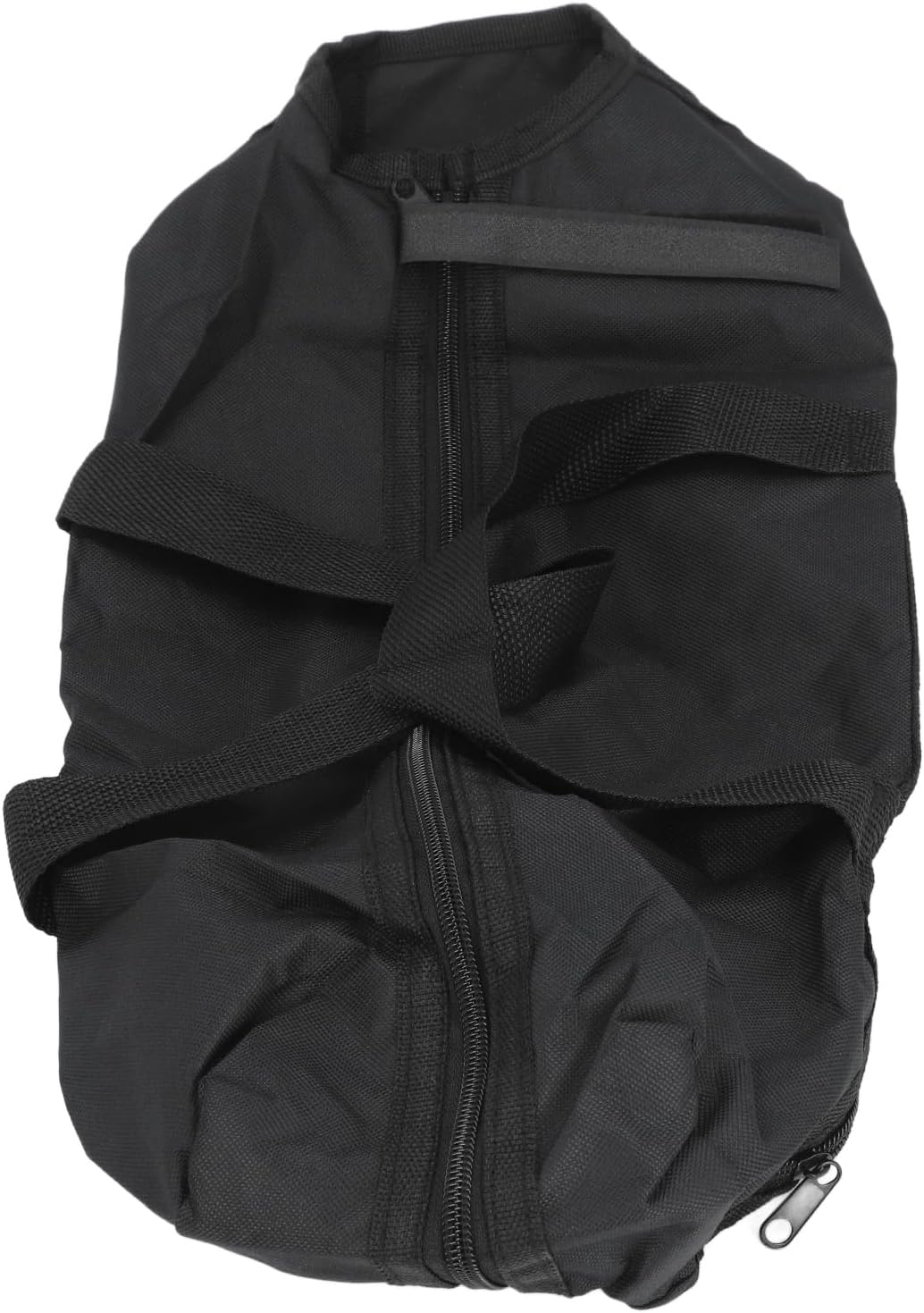 Cat Grooming Bag, Comfortable and Safe Cat Bathing Bag with Easy Access for Nail Trimming and Cleaning, Sturdy Oxford Cloth Cat Restraint Bag (Black) with Multifunctional Use image number 4