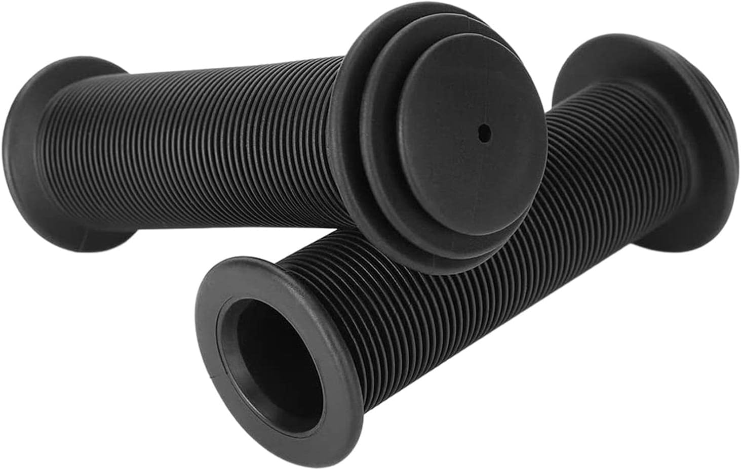 Vaveren 2X Soft MTB Bike Handle Grips Replacement Bike Grips Dia 0.87" Wear Resistance Bicycle Handlebar Grips for Cycling Accessories Kids Bike BMX image number 4