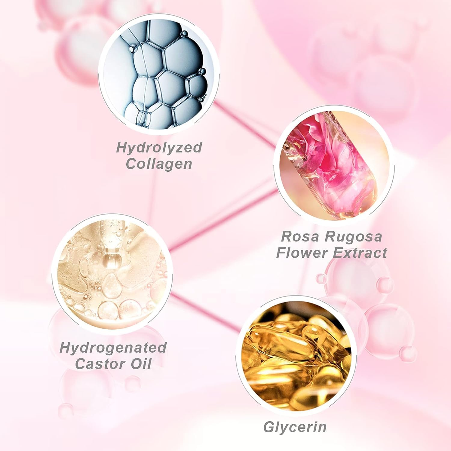 JUYOU Reallygood Gel Collagen Eye Pads, Crystal Collagen under Eye Mask for Moisturizing, Reducing Fine Lines&Dark Circles& Puffy Eyes under Eye Patch for Women Men (60Pcs/30Packs Black) image number 4