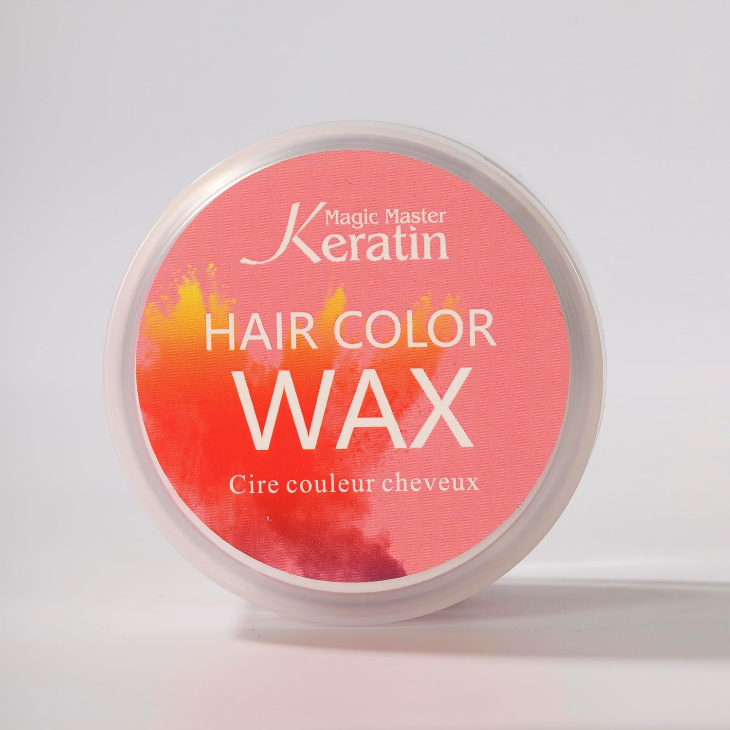 Hair Colour Wax, Magic Master Keratin Temporary Hairstyle Cream Instant Coloured Clay for Men and Women Party, Festival, Cosplay (Marshmallow Pink) image number 2